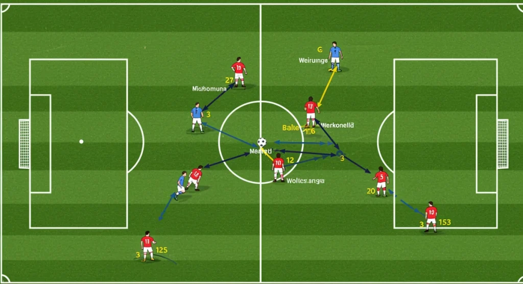 Analyzing Midfield Overloads: 3 Tactical Solutions for Soccer