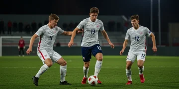 US Box-to-Box Midfielders: Dominating Possession in 2025 Dynamic US box-to-box midfielders in action on a soccer field, controlling possession