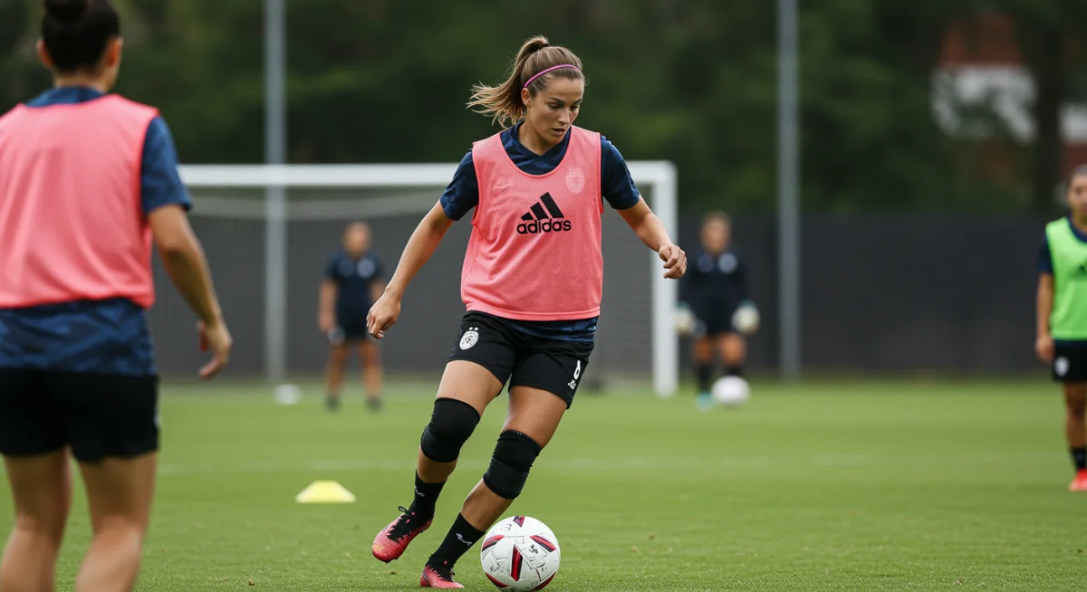 USWNT player returning to field training after injury