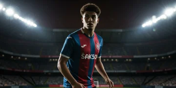 Young soccer player in action, symbolizing potential loan market impact