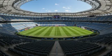 2026 World Cup: Evolving Tactical Setups for US Pitches Modern US soccer stadium pitch ready for the 2026 World Cup
