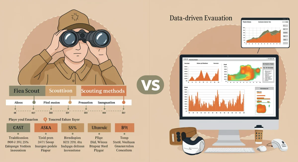 Comparative analysis of traditional scouting versus data-driven player evaluation